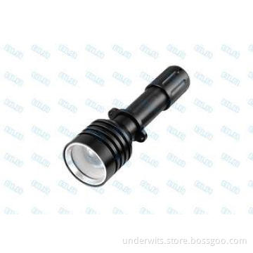 Aircraft Grade Aluminum Zoomable D10U Underwater Video Ligh